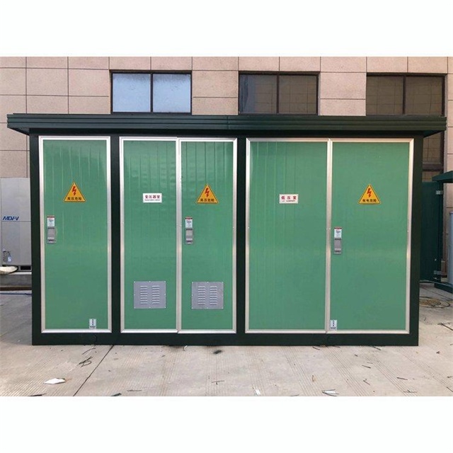 城中1600KVA欧式箱式变压器